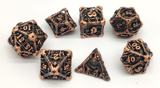 Neat Sharp Edges Mini RPG Dice DND แกะสลักด้วยมือทนทานสำหรับ Savage World