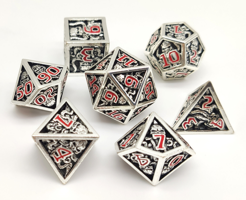 ISO9001 Mini Resin Polyhedral Dice สวมทนงานฝีมือ