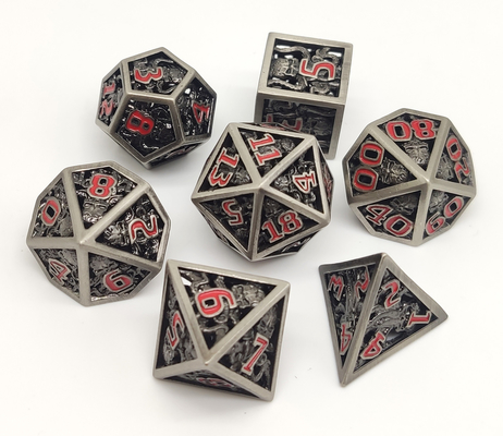 ลูกเต๋าเรซิ่น Polyhedral ที่ทนทานต่อการสึกหรอ, ลูกเต๋า RPG ที่ไม่มีกลิ่นไม่มีกลิ่น