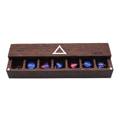 Polyhedral Seven Dice RPG Set แฮนด์เมด น้ำหนักเบา ทนทานต่อการสึกหรอ