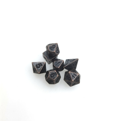 RPG ลูกเต๋า DND แบบพกพาขนาดเล็กทนทาน GST ขนาดเล็กปลอดสารพิษอเนกประสงค์