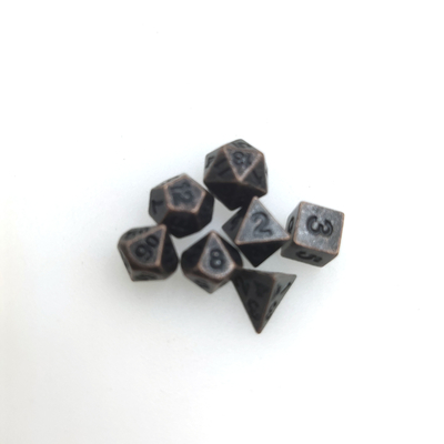Dice Mini Polyhedral RPG Dice Set Small RPG เกมเล่นตามบทบาท เกมกระดาน