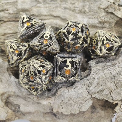 สวมทนความแม่นยำสวมบทบาท RPG ลูกเต๋า เรซิ่นคม ลูกเต๋า ปฏิบัติ Polyhedral