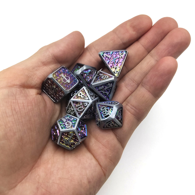 DND สล็อตเกมกระดาน เครื่องจักร โลหะแฮนด์เมด ลูกเต๋าหลายหน้า
