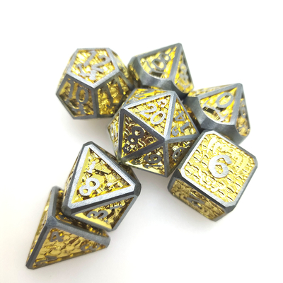 Pokemon Card Dice Set Polyhedral Luxury 7 ชิ้น Set Pokemon Card Booster Box สำหรับเกม Dnd