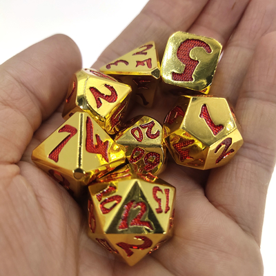 ไพ่ทาโรต์เทที่เหมาะสม GST Multipurpose Mini RPG Dice ไร้กลิ่น Mini Polyhedral Luxury