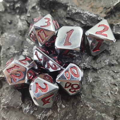 ไพ่ทาโรต์ Neat Sharp Edges Hand Card Dice Handmade Polyhedral สร้างขึ้นปลอดสารพิษ