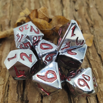 ไพ่ทาโรต์ Neat Sharp Edges Hand Card Dice Handmade Polyhedral สร้างขึ้นปลอดสารพิษ