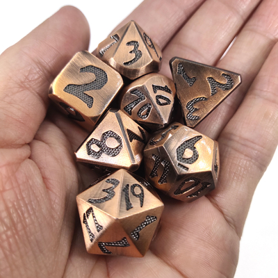 GST อเนกประสงค์ CE Precision RPG OEM ชุดลูกเต๋า Polyhedral RPG ปลอดสารพิษจำนวนมาก