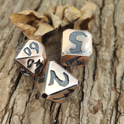 Slot Machine ทนทานสำหรับ Dungeons And Dragons Portable Anti Wear Dice ชุดลูกเต๋าหลายหน้า