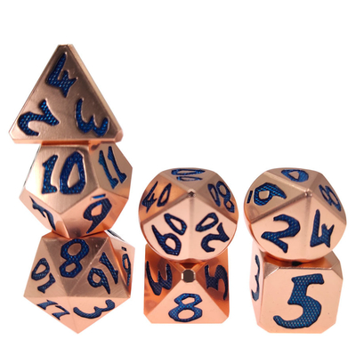 Made Dice Set ชุดลูกเต๋าขนาดใหญ่สวมการ์ดเกมการปรับแต่งลูกเต๋าหลายเหลี่ยมที่ทนทาน
