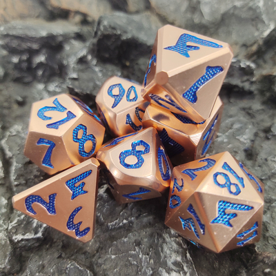 Made Dice Set ชุดลูกเต๋าขนาดใหญ่สวมการ์ดเกมการปรับแต่งลูกเต๋าหลายเหลี่ยมที่ทนทาน