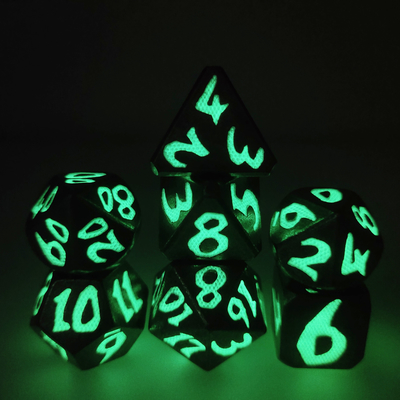 ชุดลูกเต๋าเกม Rpg ปลอดสารพิษ Polyhedral คู่มือการใช้งานจริงบดลูกเต๋าจิ๋ว