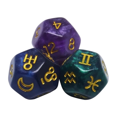 3 ชิ้น/ชุด สีหลายขั้ว 16 มม