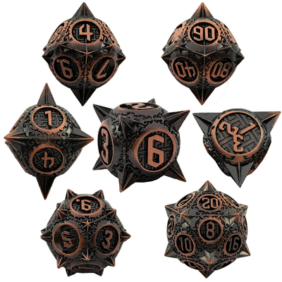 เรตโรคอปเปอร์เมเตออร มวยโลหะ ด้ามมังกรและ Dungeon DND RPG D20