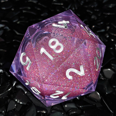 20D Single Resin Running Sand Dice Set Cruzu's Call RPG#DND#Coc สูตรการเล่นการเล่นการเล่นการเล่น