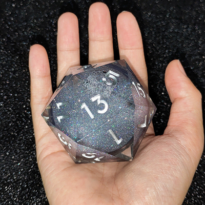 20D Single Resin Running Sand Dice Set Cruzu's Call RPG#DND#Coc สูตรการเล่นการเล่นการเล่นการเล่น