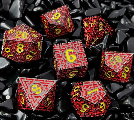 ซอลิด ลาบิส มัลติ -เฟสเตท เหรียญลูกเต๋า DND#RPG Dungeon And Long Crusu