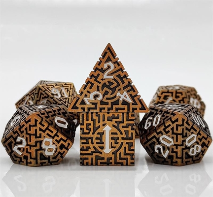 ซอลิด ลาบิส มัลติ -เฟสเตท เหรียญลูกเต๋า DND#RPG Dungeon And Long Crusu