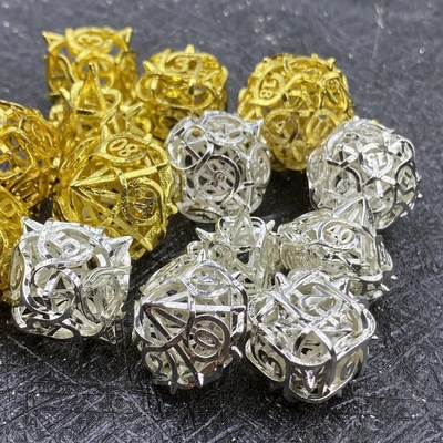 Thorns hollow metal dice set Kusalu RPG มังกรและห้องใต้ดิน DND