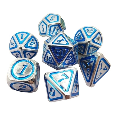 DND RPG โลหะแข็ง เสื้อลูกเต๋า เทคโนโลยีว่ายน้ําไฟฟ้า