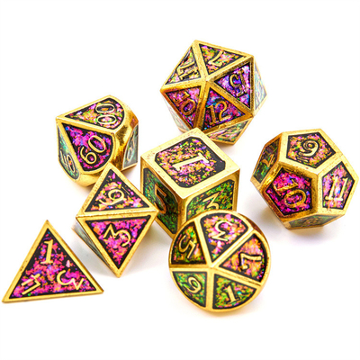 ไซส์โลหะแข็ง สีทองสดใส เกมพนันบอร์ด มังกรและแดนดอนเจอร์