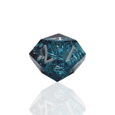 สีน้ําเงิน สีดํา สารพัสดุลูกเต๋า ชุดมังกรและ Dungeon Polyhedral