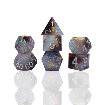 เซตลูกเต๋าดิจิตอลสีเขียว มีหลายด้าน เกมแท็บเล็ตลูกเต๋า#rpg#dnd#coc