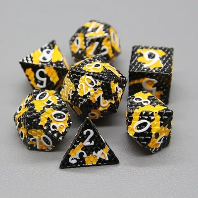 ไพธอน เทคสชัวร์โลหะ Dice Set Multi Face เกมเดสค็อป#Dnd#Coc