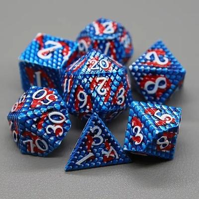 ไพธอน เทคสชัวร์โลหะ Dice Set Multi Face เกมเดสค็อป#Dnd#Coc