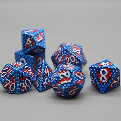 ไพธอน เทคสชัวร์โลหะ Dice Set Multi Face เกมเดสค็อป#Dnd#Coc