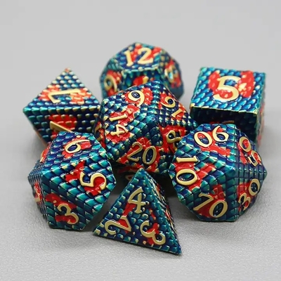 ไพธอน เทคสชัวร์โลหะ Dice Set Multi Face เกมเดสค็อป#Dnd#Coc