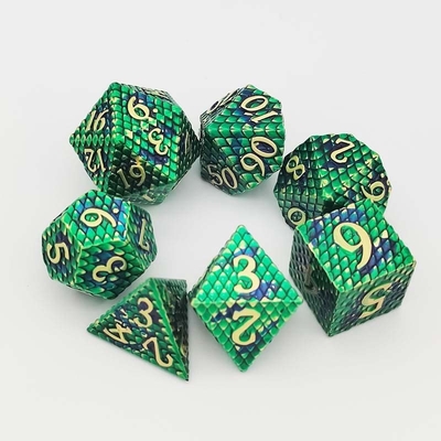 ไพธอน เทคสชัวร์โลหะ Dice Set Multi Face เกมเดสค็อป#Dnd#Coc