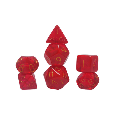 แคนดี้สีสีธรรมชาติ รีสินตัวละครเล่น dice ชุด dnd dice