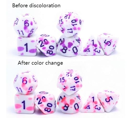 อุณหภูมิสูง การเปลี่ยนแปลงสี กราฟฟิตี้ สีผี สีธาตุ เกมพนันลูกเต๋า