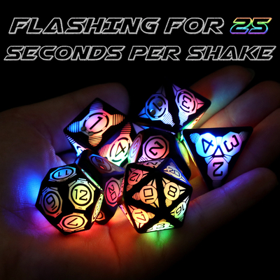 พลาสติก LED ไดส์สว่าง ฟุตบอลเกมโต๊ะชาร์จใหม่