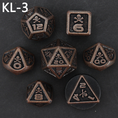 7 กระดูกลูกเต๋า, เกมพนันบอร์ด DND สีดิจิตอลหลายหน้า, มังกรและ Dungeon