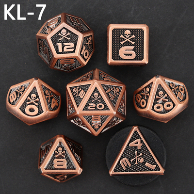 7 กระดูกลูกเต๋า, เกมพนันบอร์ด DND สีดิจิตอลหลายหน้า, มังกรและ Dungeon