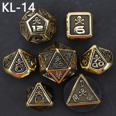 7 กระดูกลูกเต๋า, เกมพนันบอร์ด DND สีดิจิตอลหลายหน้า, มังกรและ Dungeon