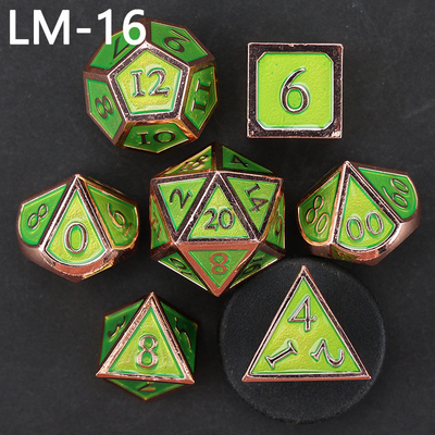 เกม D20 ดวงเหล็กแข็งแบบกําหนดเอง D &amp; D โพลีเอเดรอน DND ดวง RPG