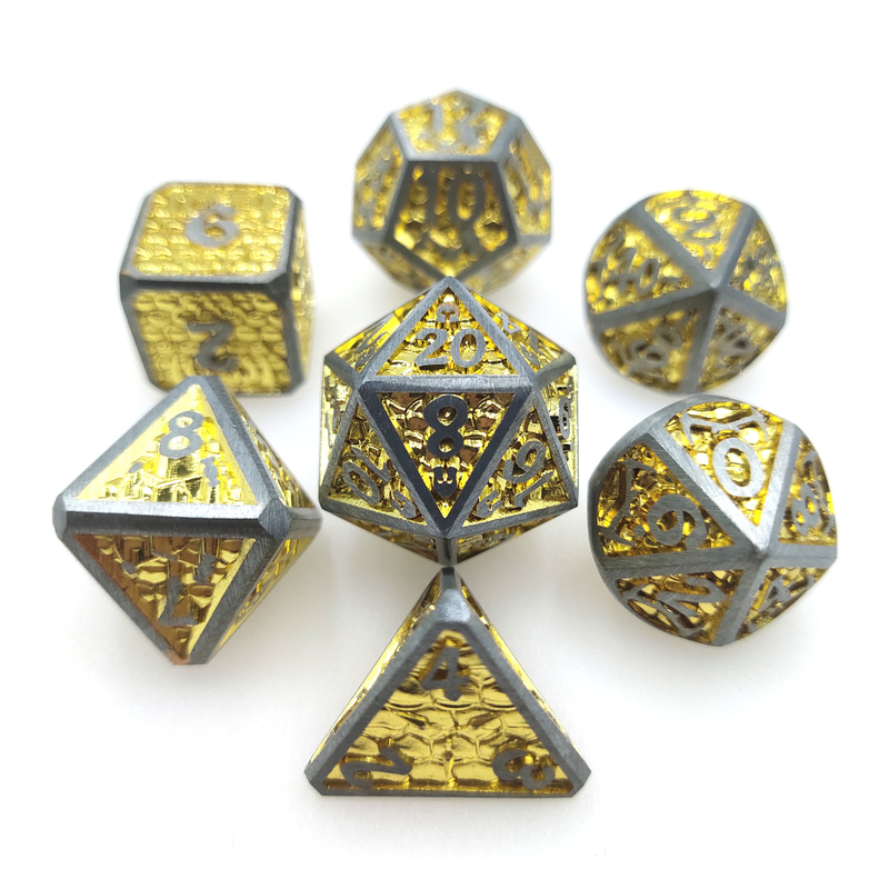 Pokemon Card Dice Set Polyhedral Luxury 7 ชิ้น Set Pokemon Card Booster Box สำหรับเกม Dnd