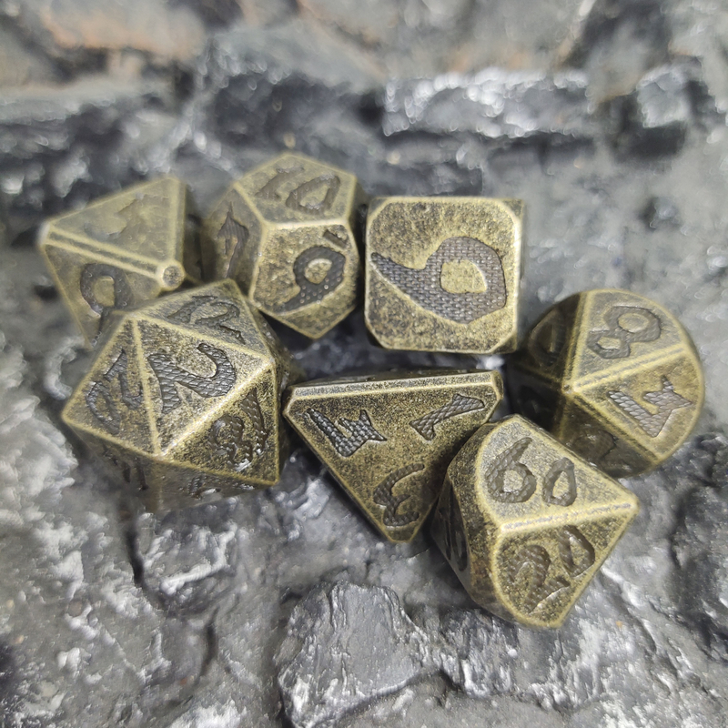 ลูกเต๋าสี Polyhedral ชุดเจียรมือปฏิบัติอเนกประสงค์ทนคมขอบ