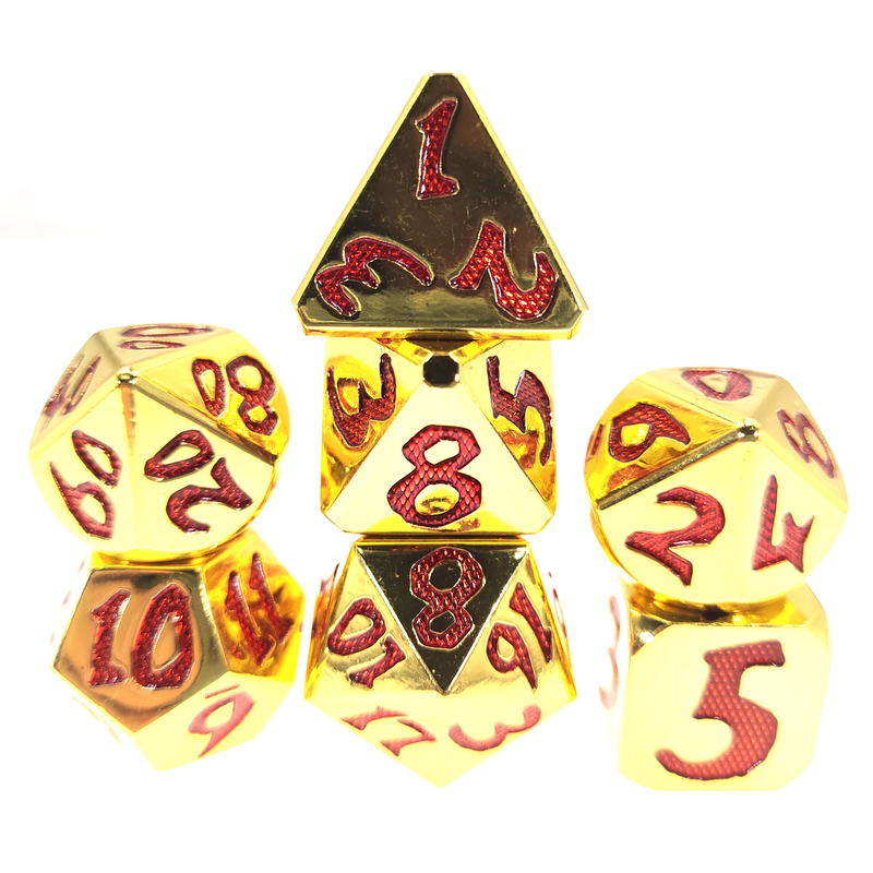 ไพ่ทาโรต์เทที่เหมาะสม GST Multipurpose Mini RPG Dice ไร้กลิ่น Mini Polyhedral Luxury