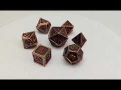 ลูกเต๋าเติมของเหลวที่ทนทานต่อต้านการสึกหรอ, ลูกเต๋า RPG แกนของเหลวกันน้ำ