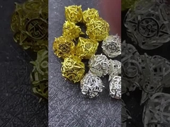 Thorns hollow metal dice set Kusalu RPG มังกรและห้องใต้ดิน DND