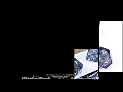 สีน้ําเงินเทากระจ่างเหลว สารสกัดสีธรรมชาติ หลายหน้า สูตรลูกเต๋า มังกรและคุกใต้ดิน